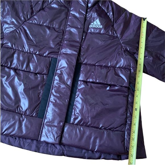 New Adidas Glam On Winter Jacket Size Small - Picture 16 of 16